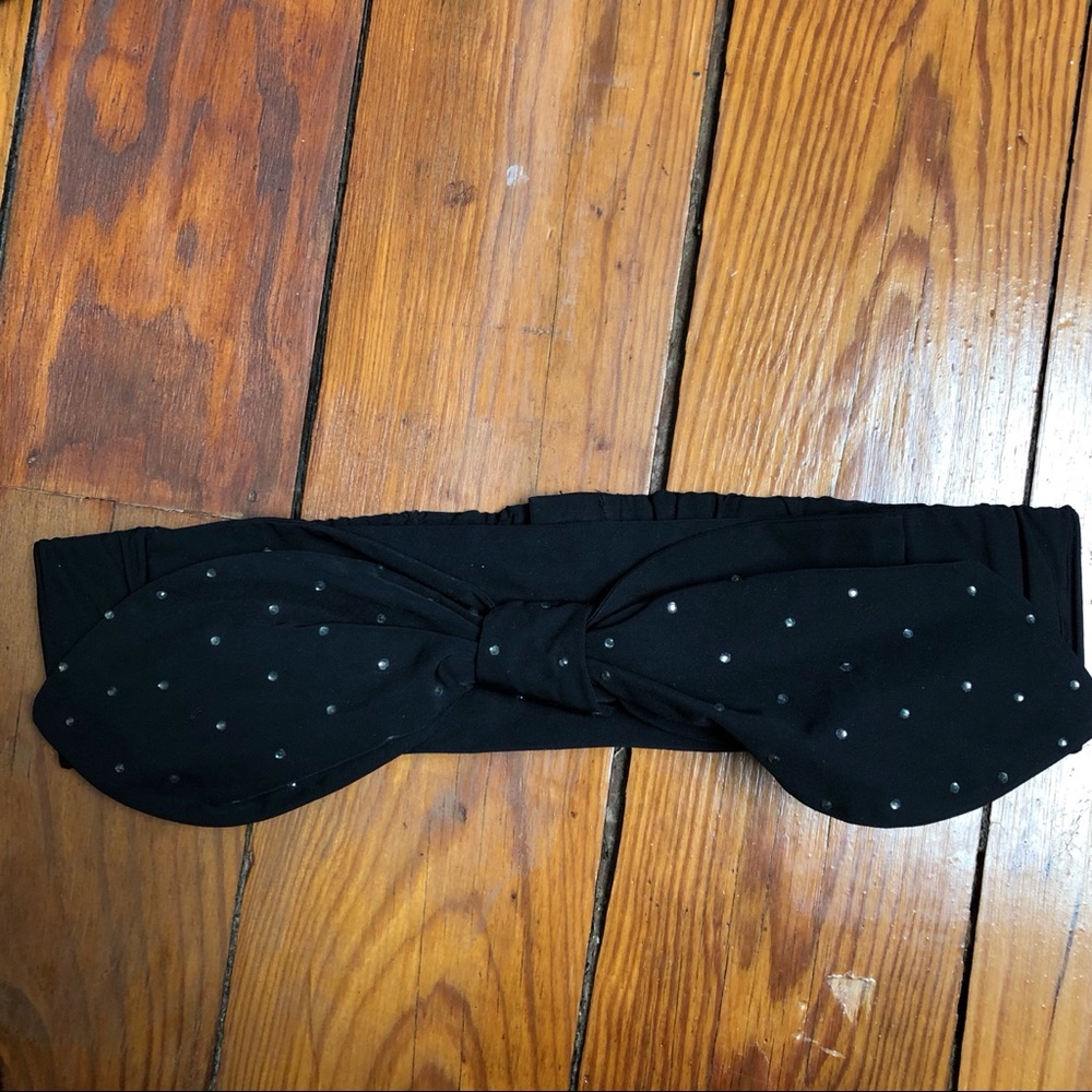 Bcbg max azria XS belt with bow and stones